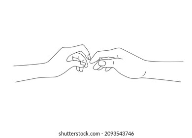 mano, amor, dedos, pareja, intimidad, fecha, contorno, mínimo, dibujo, estilo, dibujo, forma, arte, línea, imprenta, elegante, boceto, ilustración, diseño, contorno, continuo, vector, gráfico, fondo