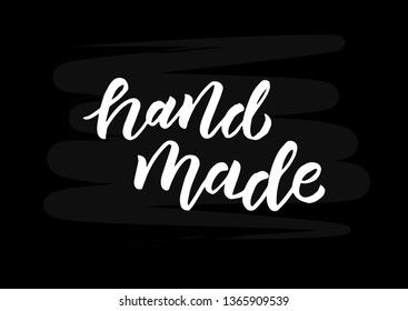 Hand made hand drawn lettering phrase. Greetings for logotype, badge, icon, card, postcard, logo, banner, tag. Vector illustration.