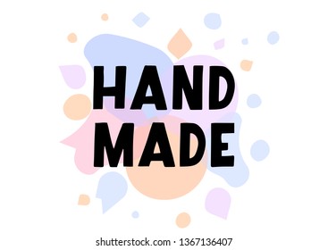 Hand made hand drawn lettering phrase. Greetings for logotype, badge, icon, card, postcard, logo, banner, tag. Vector illustration.