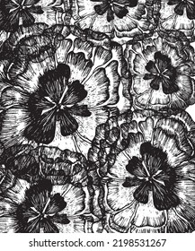 Hand made floral pattern for multiple uses. 