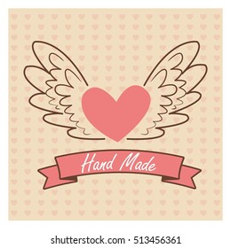 Hand Made label, handmade crafts workshop