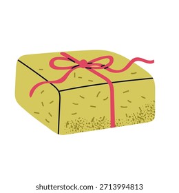 Hand made lemon soap isolated clipart icon logotype illustrations