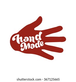 Hand made - perfect design element for flyer, banner, poster. Vector art. Lettering collection.