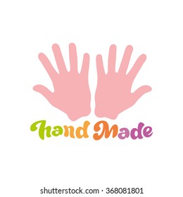 Hand made - perfect design element for flyer, banner, poster, postcard. Vector art. Lettering collection.