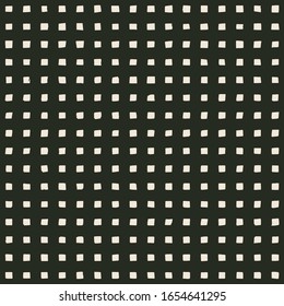 hand made perforated pattern with irregular square holes. seamless texture