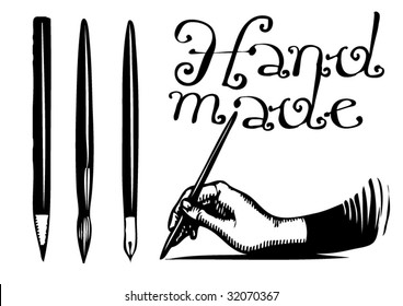 hand made pictogram