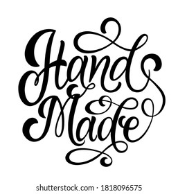 La mano hizo texto. Texto caligráfico escrito a mano para afiches inspiradores, tarjetas y contenido de medios sociales. que se encuentra aislado.