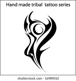 Hand made tribal tattoo
