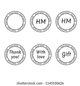 Hand Made watermark stamp