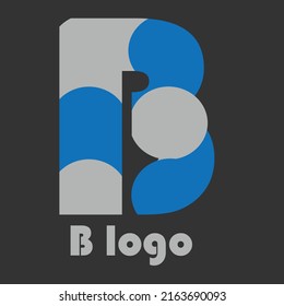 Logotipo B manual para archivo EPS.