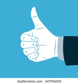 Hand making ok sign