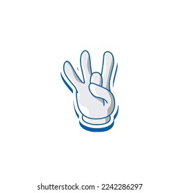 handwerkliches Symbol oder Zeichen mit einfacher Zeichnung
