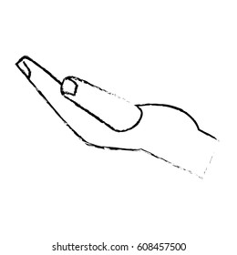 hand man groom sketch