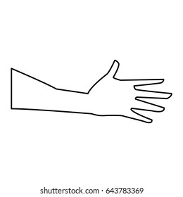hand man player sport design