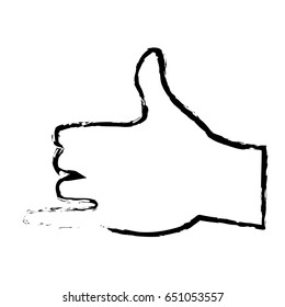 hand man shaka surfing gesture icon