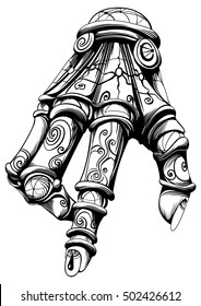 maniquí de mano