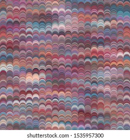Hand Marbled Combed Paper Texture Seamless Repeat Vector Pattern Swatch.  Italian marbling.  Ancient art used in bookmaking.