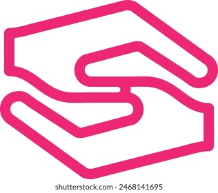 icono de masaje de mano eps Arte vectorial 
