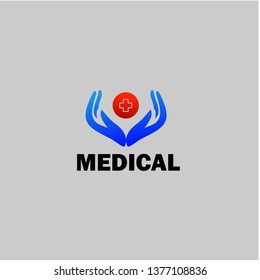 Hand medical logo