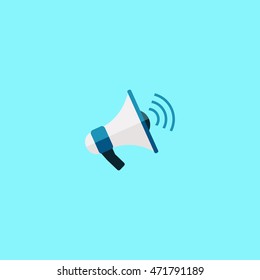 Hand megaphone vector icon