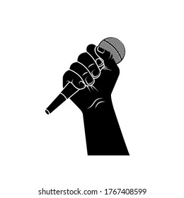 ilustración vectorial de la mano