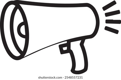 Hand mike silhouette vector image design with creative style for music, broadcasting, and recording
