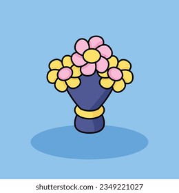 Hand Mirror Free vector cartoon icon illustration. customer experience icon concept isolated . flat cartoon style