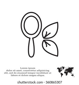 Hand Mirror Icon