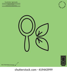 Hand Mirror Icon