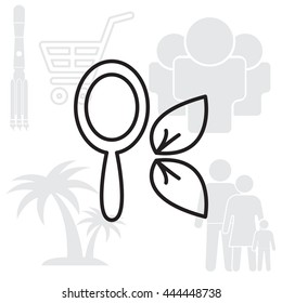 Hand Mirror Icon