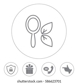 Hand Mirror Icon