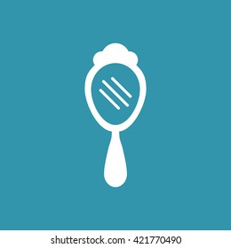 Hand Mirror Icon. Eps-10.