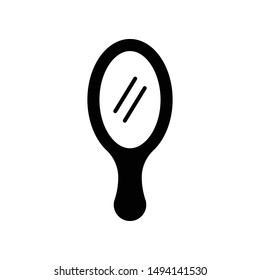 Hand Mirror Icon Vector Design template