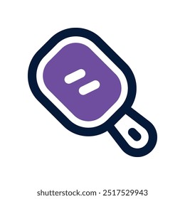 Icono de espejo de mano. Icono de Vector de doble tono para su Sitio web, móvil, presentación y diseño de logotipo.