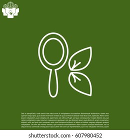 Hand Mirror Icon. vector illustration