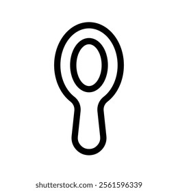 Hand Mirror Icon Vector Symbol Design Illustration