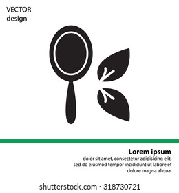 Hand Mirror line icon