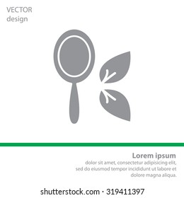 Hand Mirror line icon