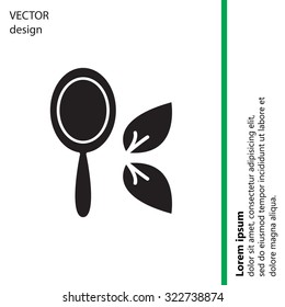 Hand Mirror line icon