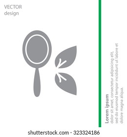 Hand Mirror line icon
