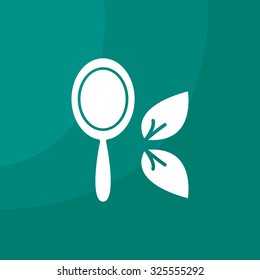 Hand Mirror line icon