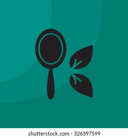 Hand Mirror line icon