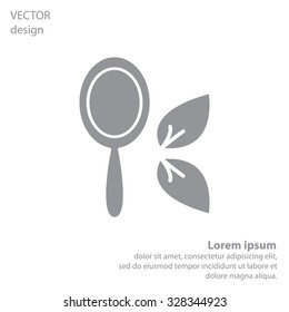 Hand Mirror line icon