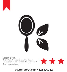 Hand Mirror line icon