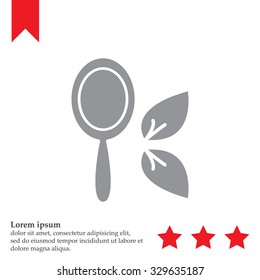 Hand Mirror line icon