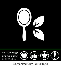 Hand Mirror line icon