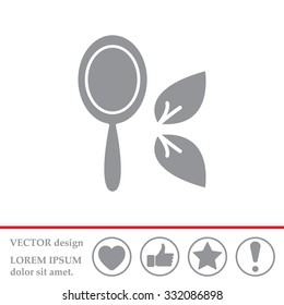 Hand Mirror line icon