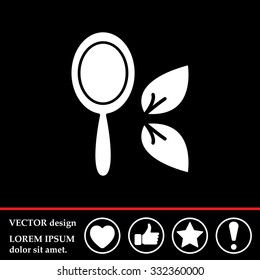 Hand Mirror line icon