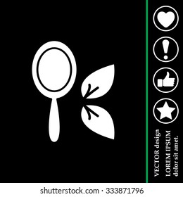 Hand Mirror line icon