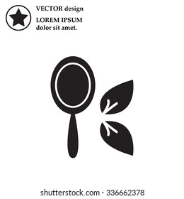 Hand Mirror line icon